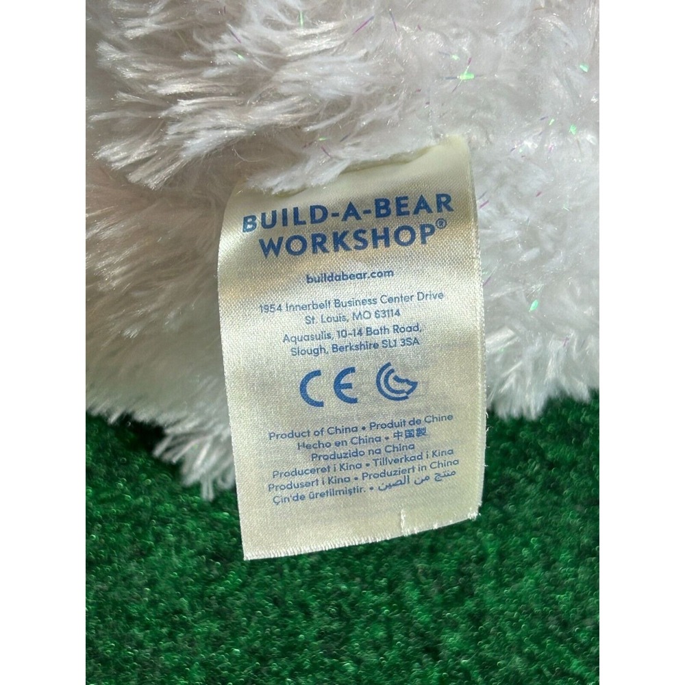 Build-A-Bear Disney Frozen Elsa Plush White & Blue Furry Soft Stuffed Animal - Picture 5 of 6